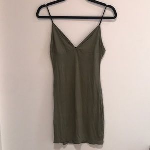 NWT Olive green casual dress